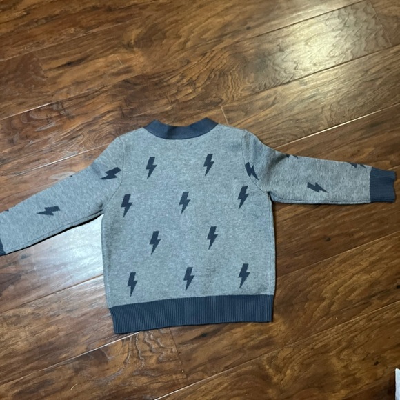 Grayson Mini Lightning Bolt Cardigan 3T NWOT - Picture 3 of 5